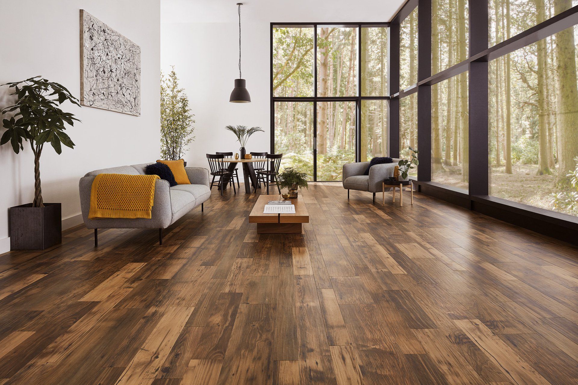Hardwood flooring