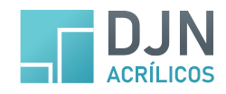 Logotipo de DJN Acrílicos