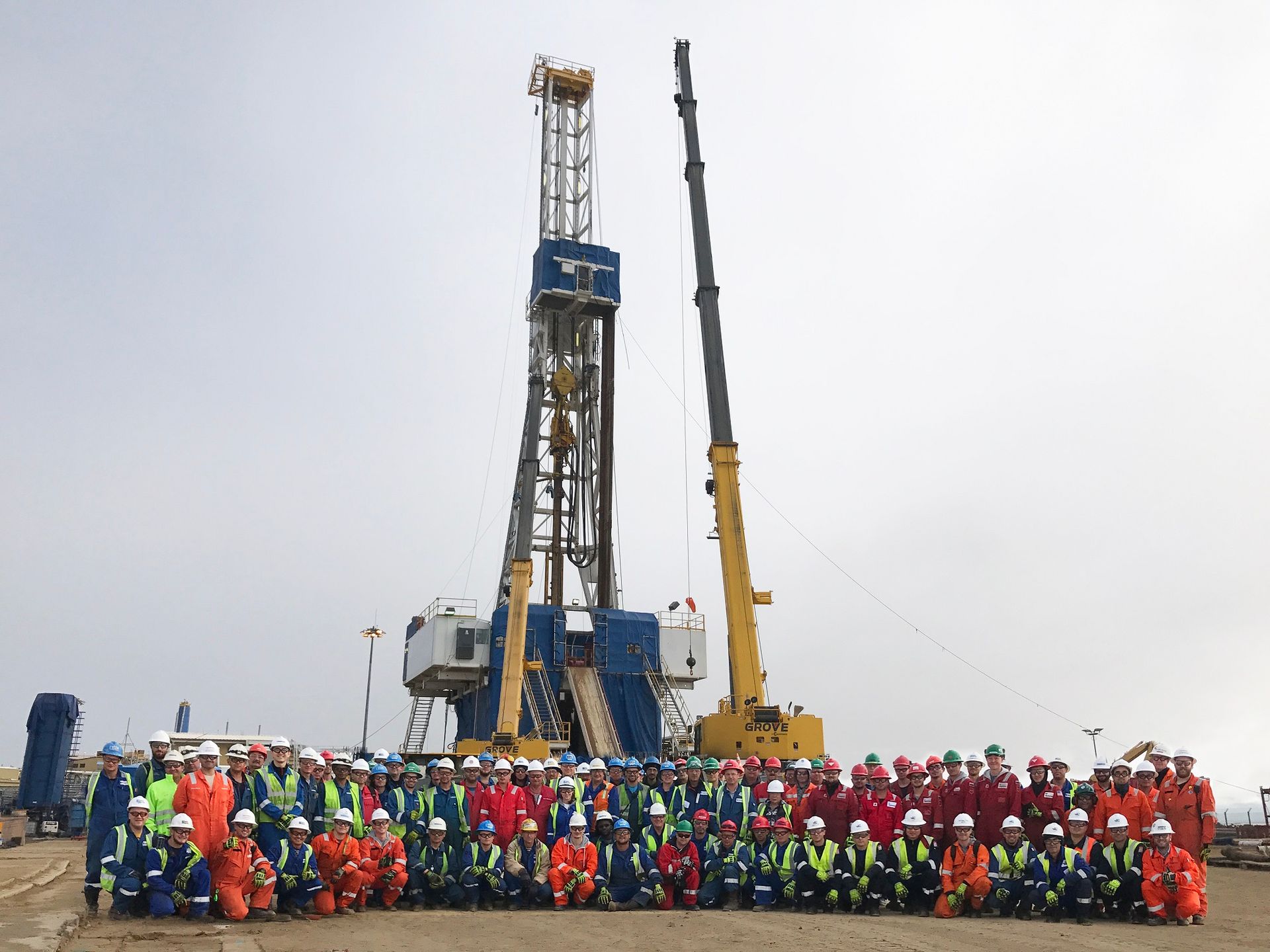 Rig 270 reactivation following two-year cold stack, Sakhalin