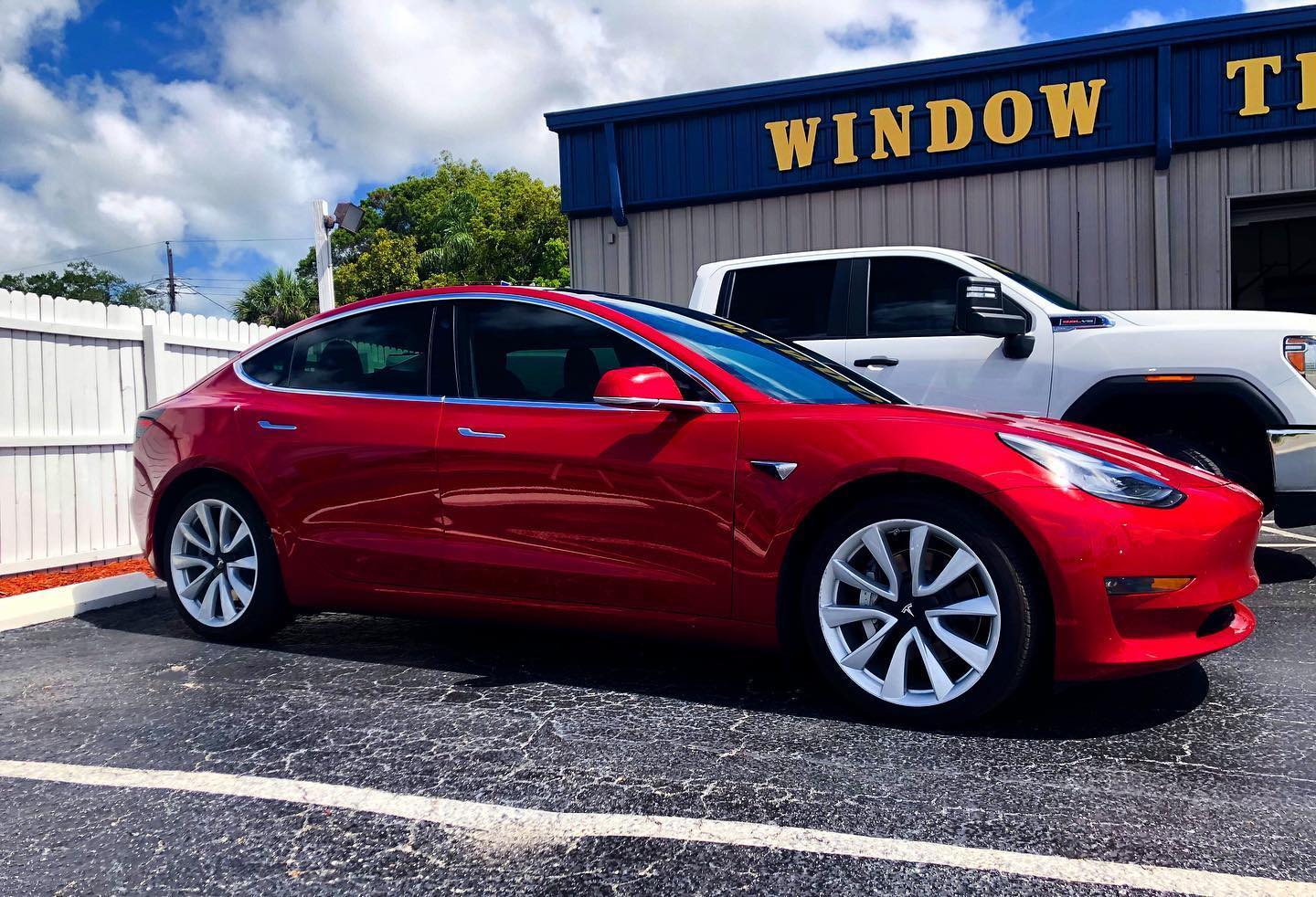tesla window tinting Largo