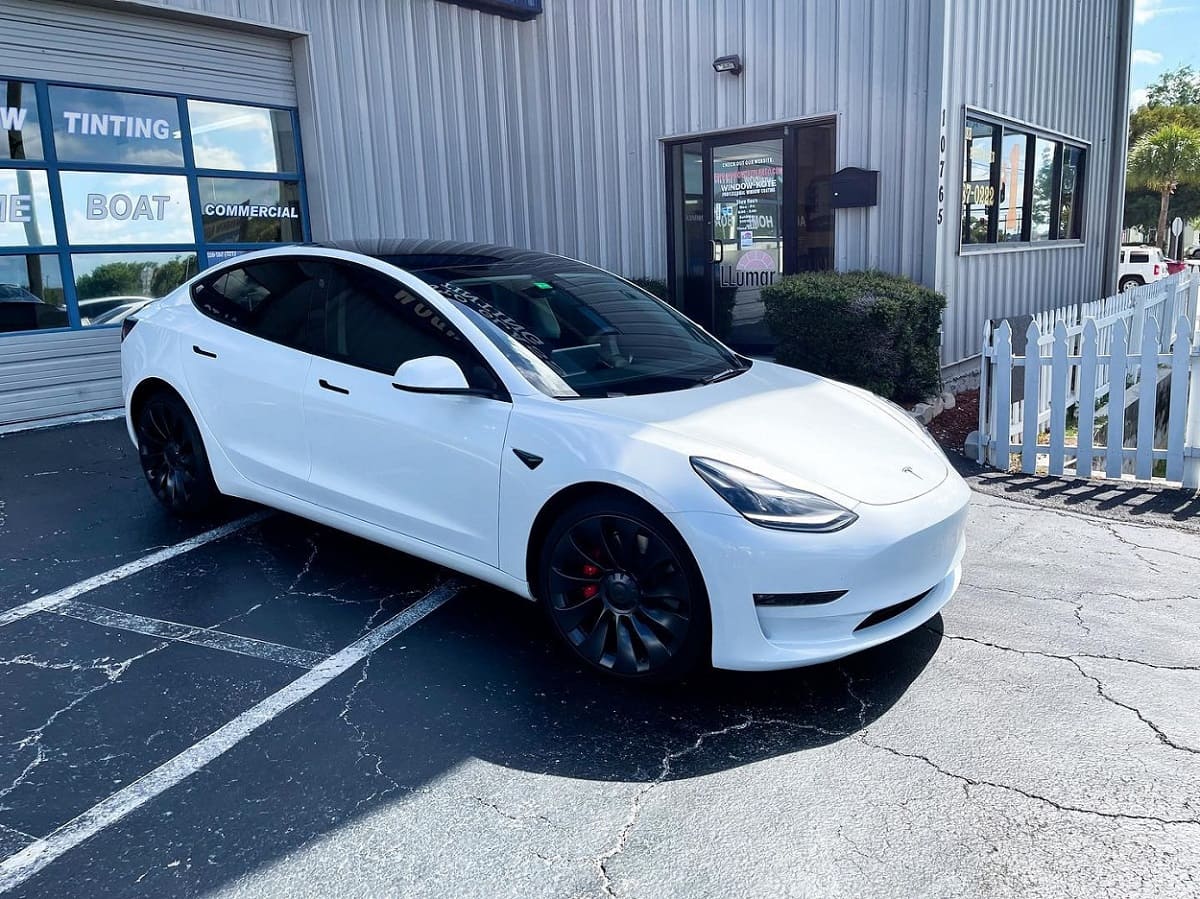 Tesla Window Tinting