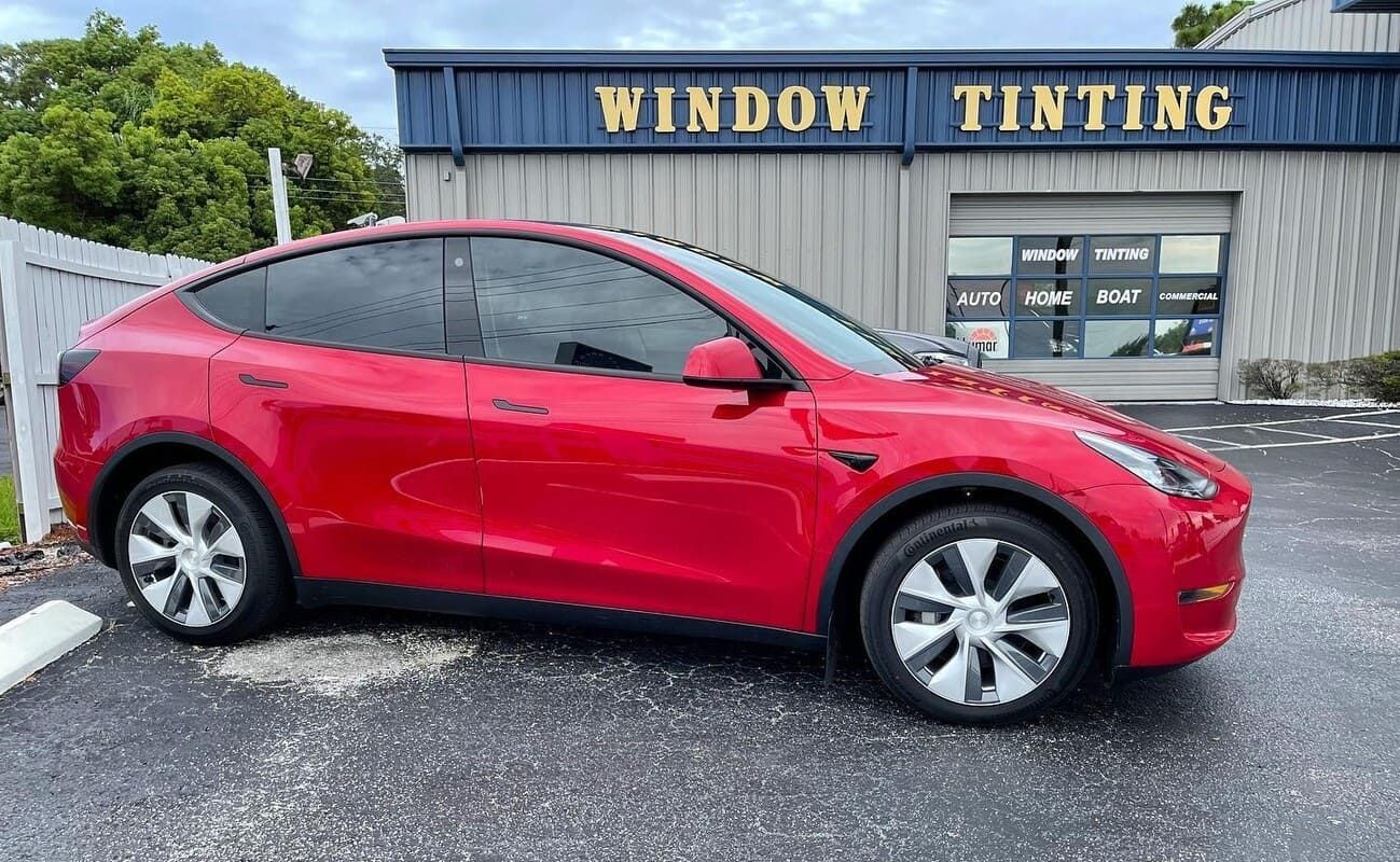 Tesla window tinting