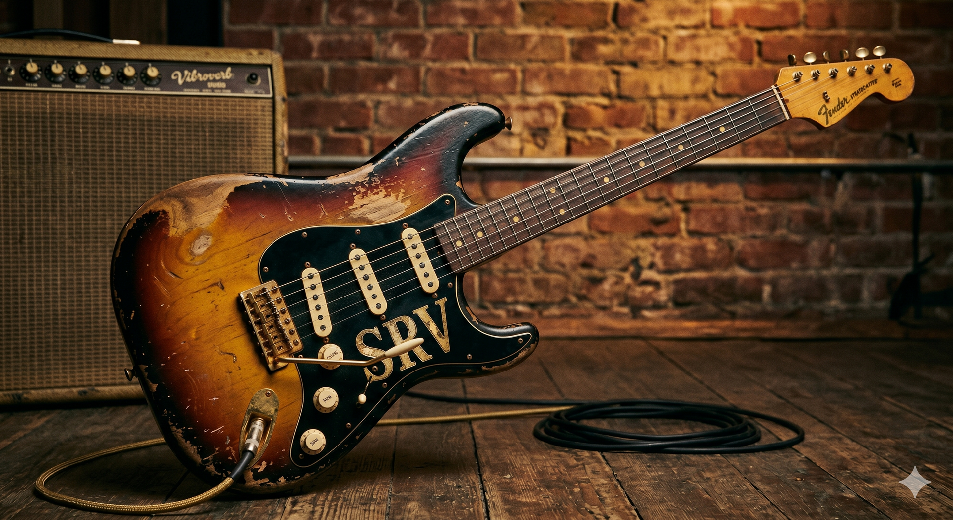 SRV Guitar for Blog Post