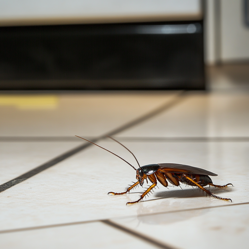 cockroach in kitchen