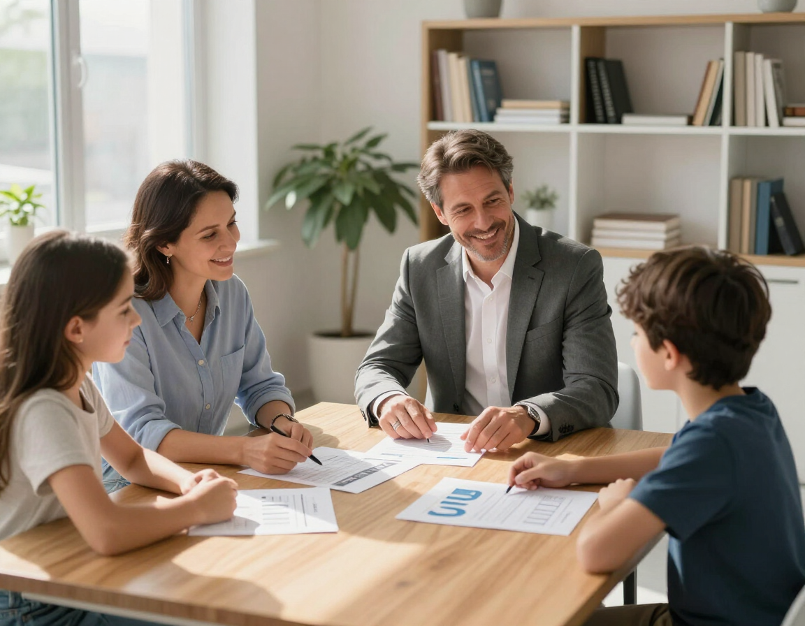 Family advisor consultation meeting