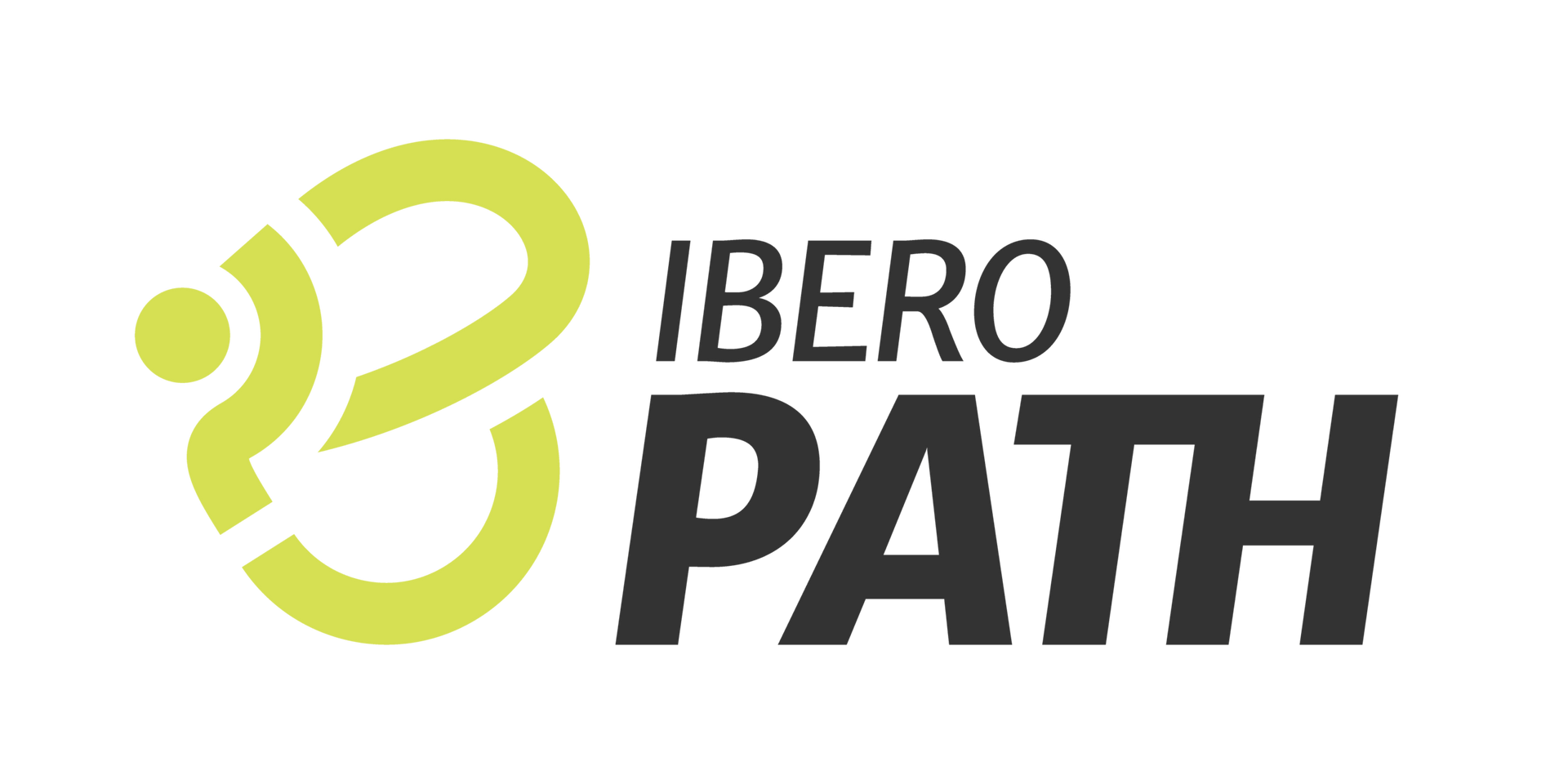 IBERO PATH logo with stylized green and dark gray lettering