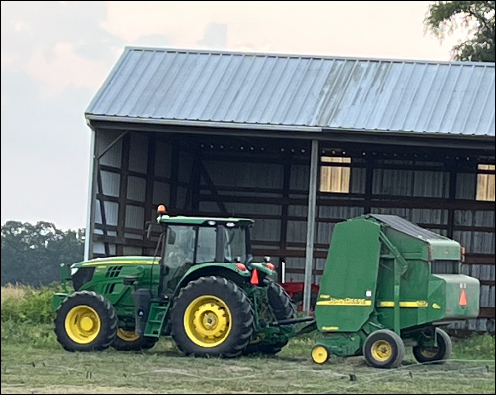 Tractor Baler