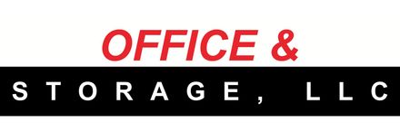 A logo for a company called office & storage llc