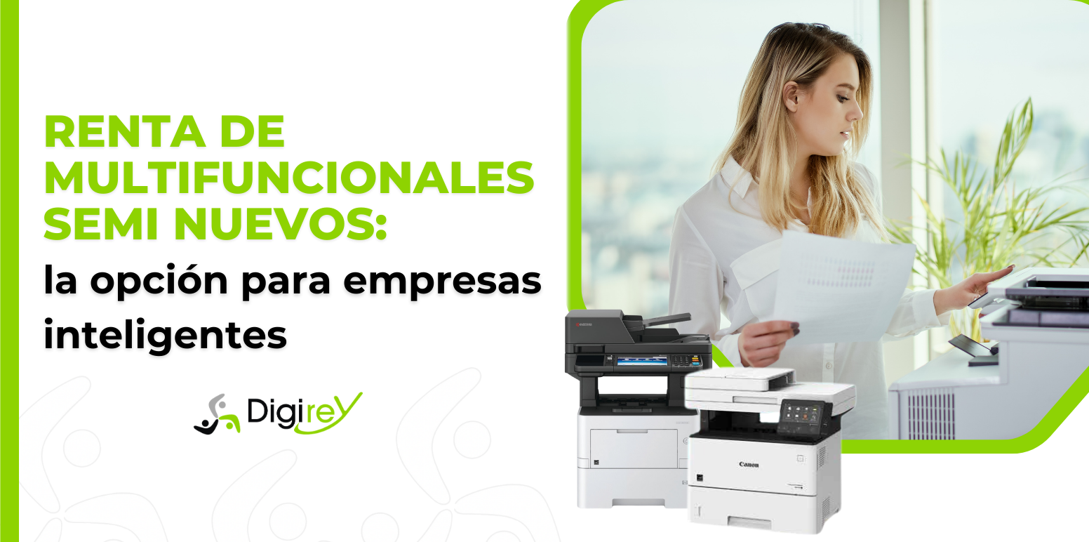 Renta de multifuncionales semi nuevos