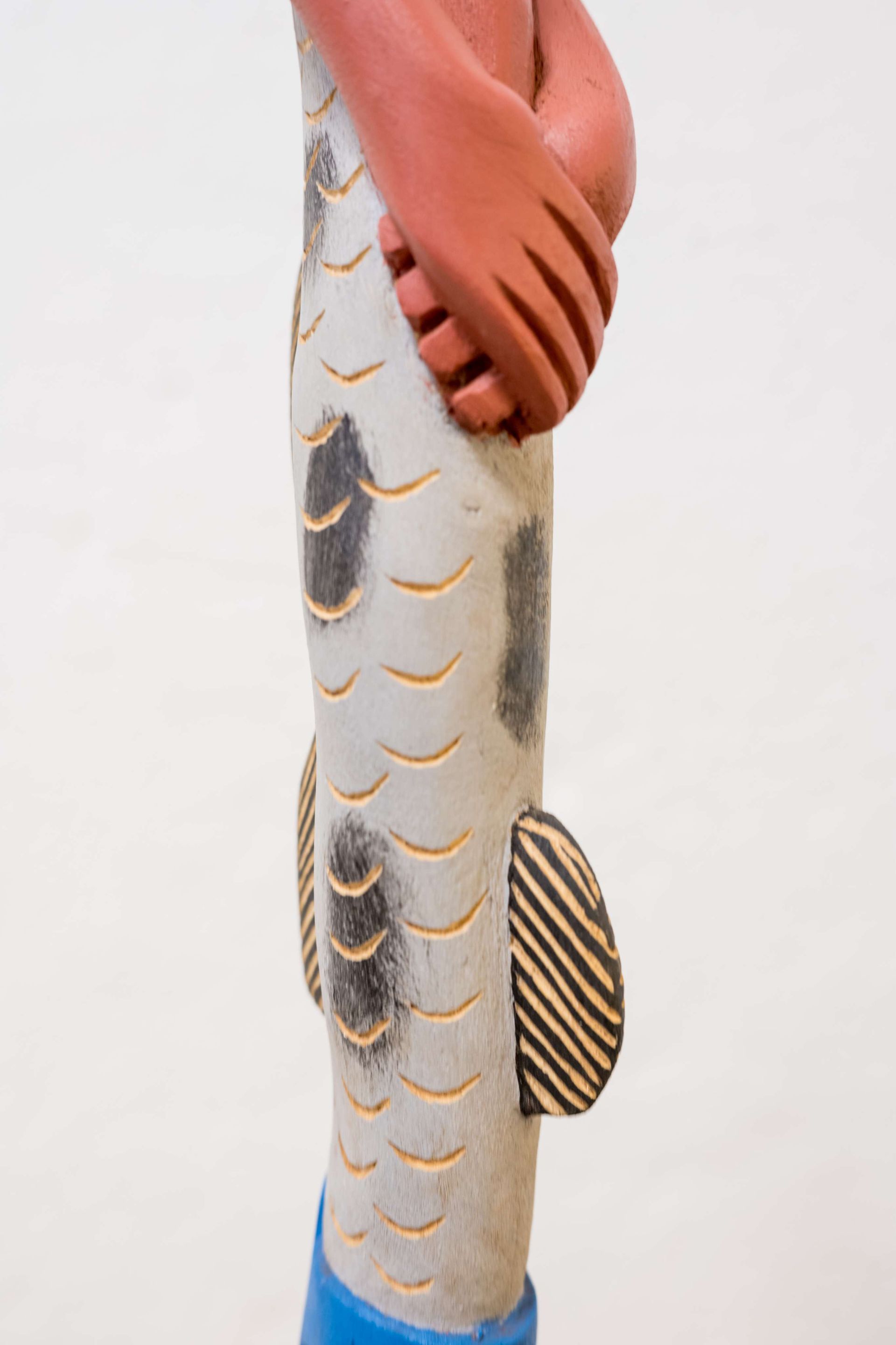 Mermaid in Boots Sculpture by Amorous Masangwanyi – Bold African Art