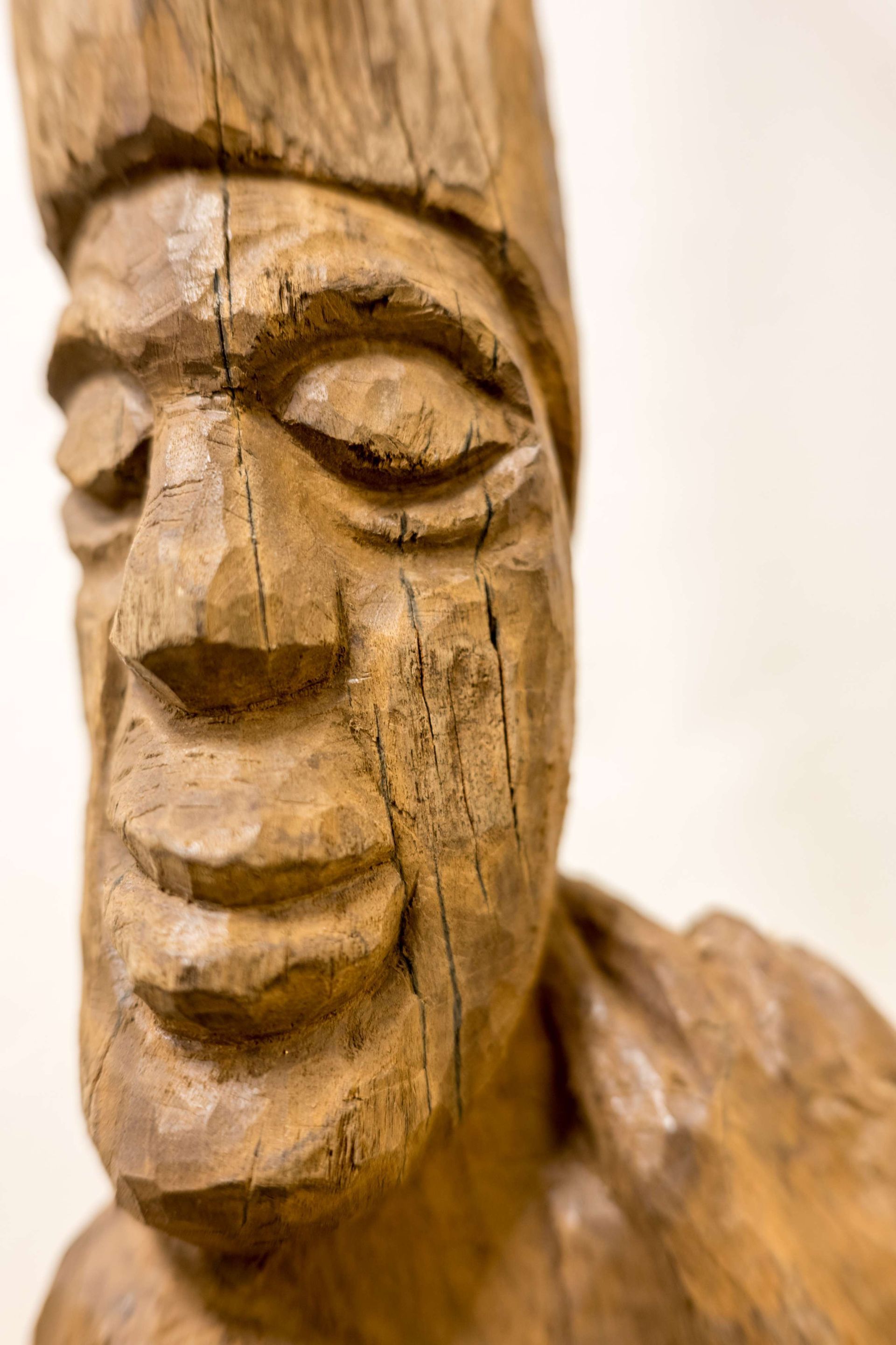 Hand-Carved Stinkwood Sculpture 'Malunwane' by David Murathi – Rain and Python Dance