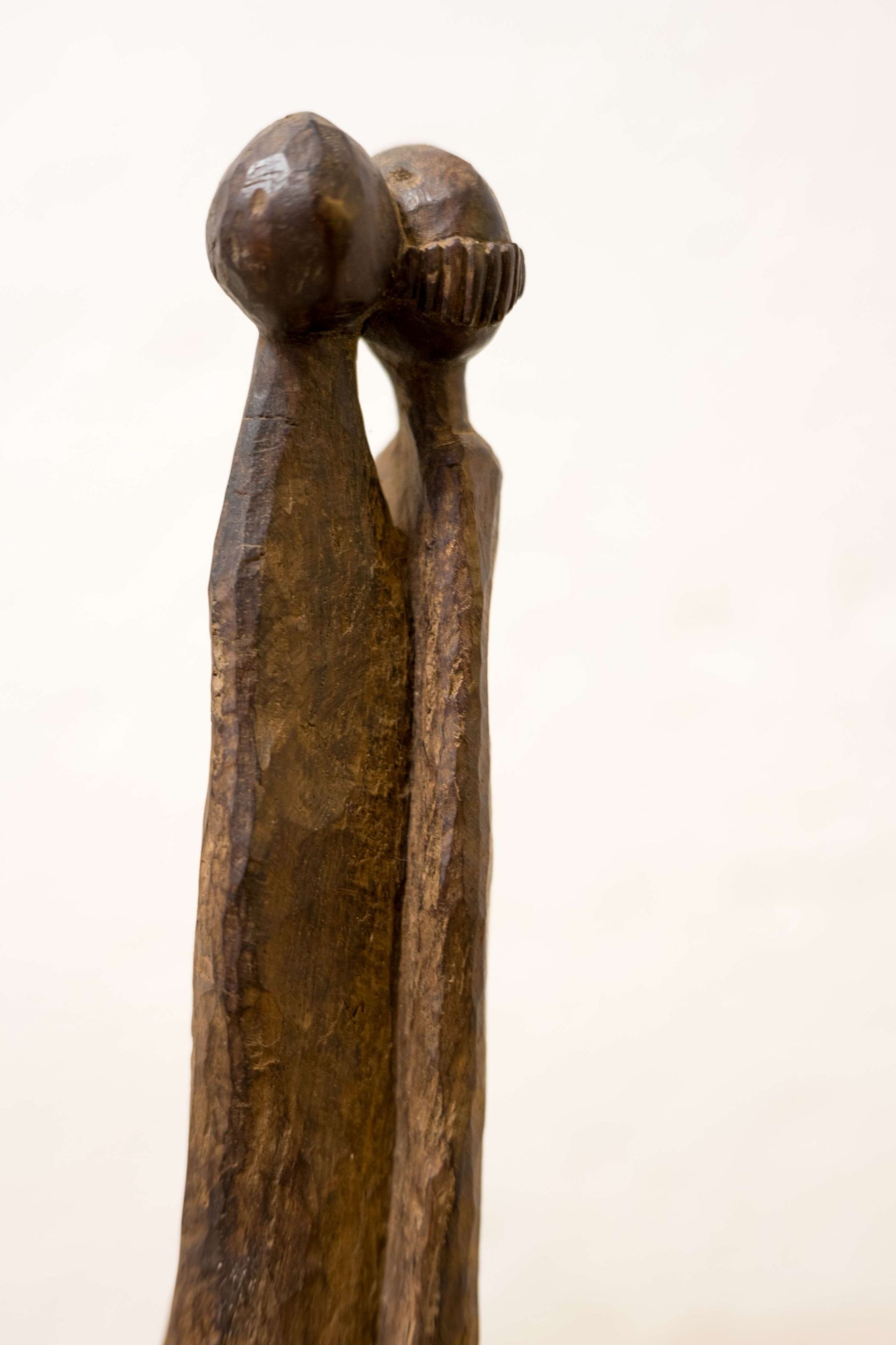 Bride-and-Groom-Wood-Sculpture-by-Thomas-Kubayi