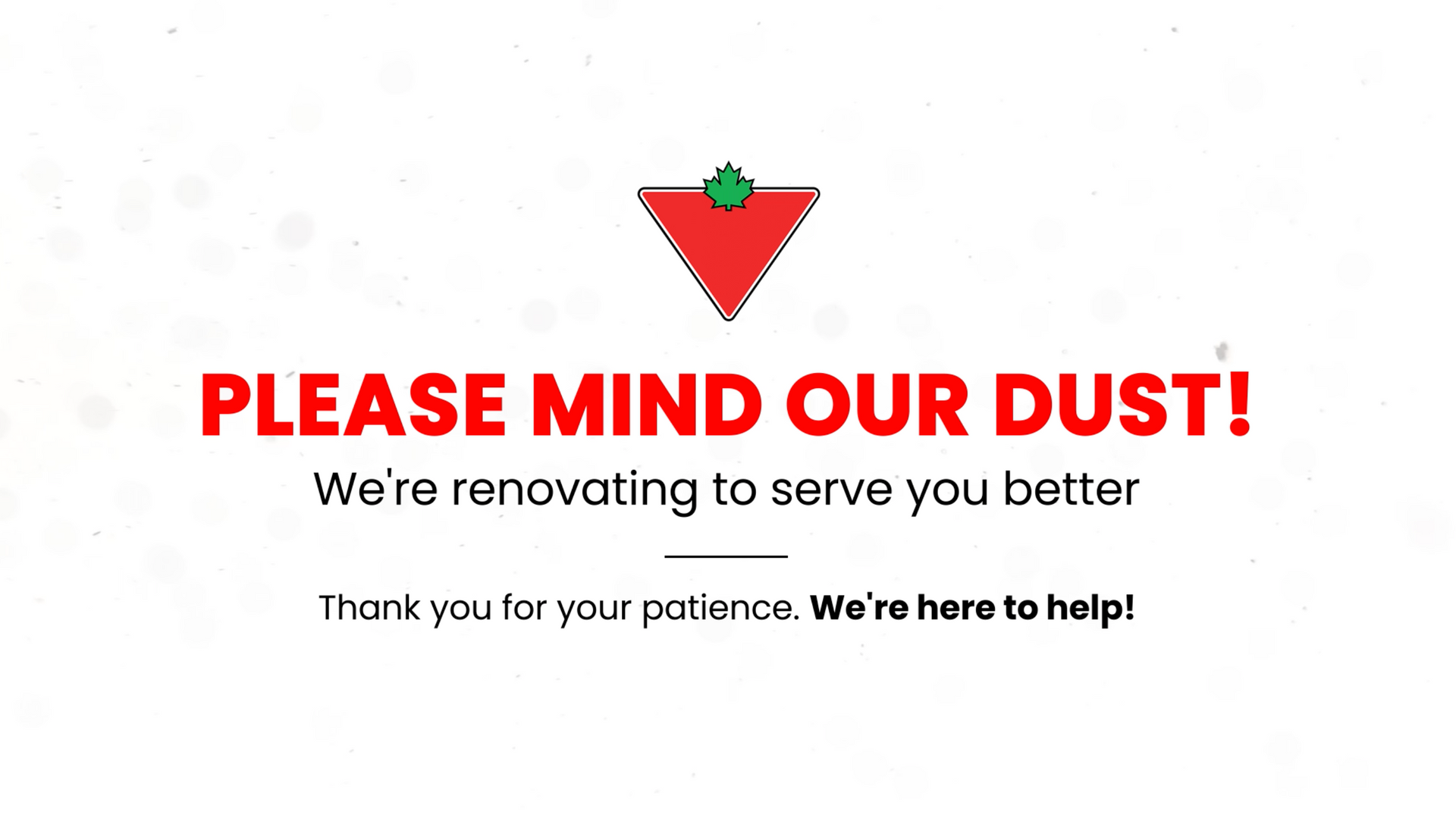Canadian Tire Digital Signage Content