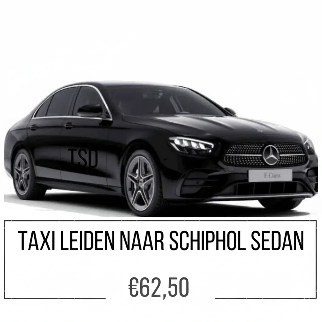 Mercedes-Benz E-Klasse (Sedan) Warmond ➔ Schiphol € 62,50
