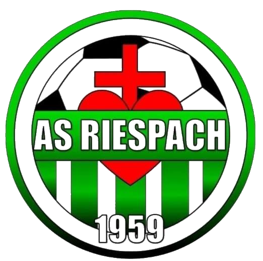 Un logo vert et blanc pour as riespach 1959