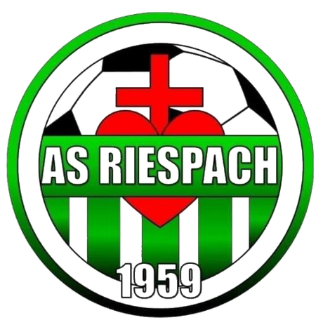 Un logo vert et blanc pour as riespach 1959