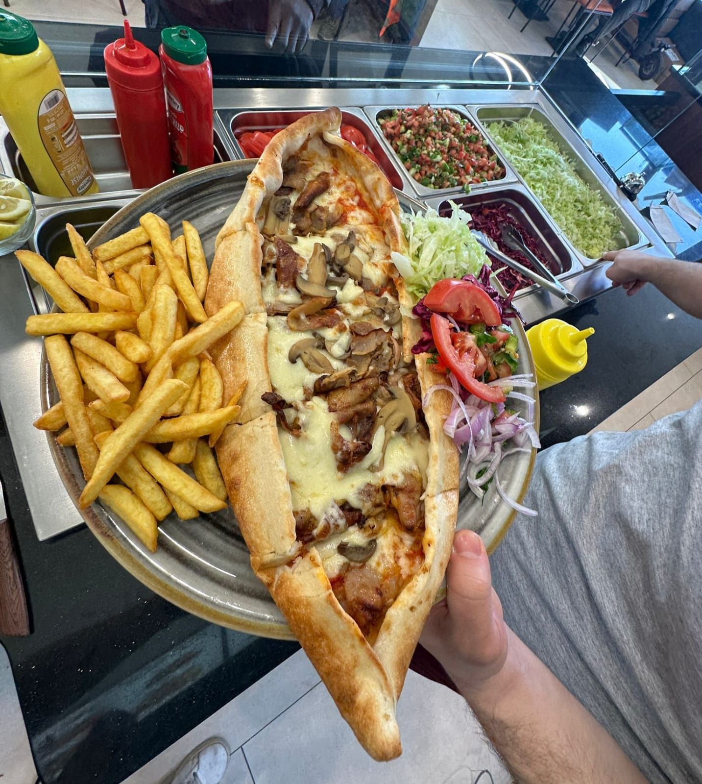 Kebab e patatine