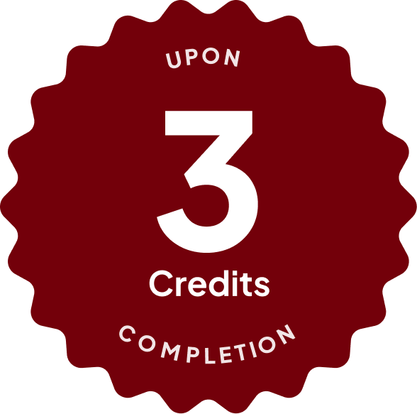 Badge: 4 Credits Upon Completion