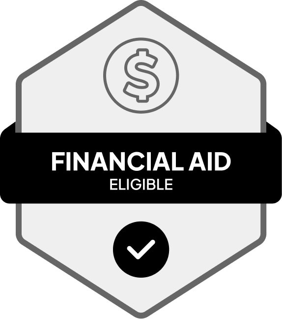 Badge with text