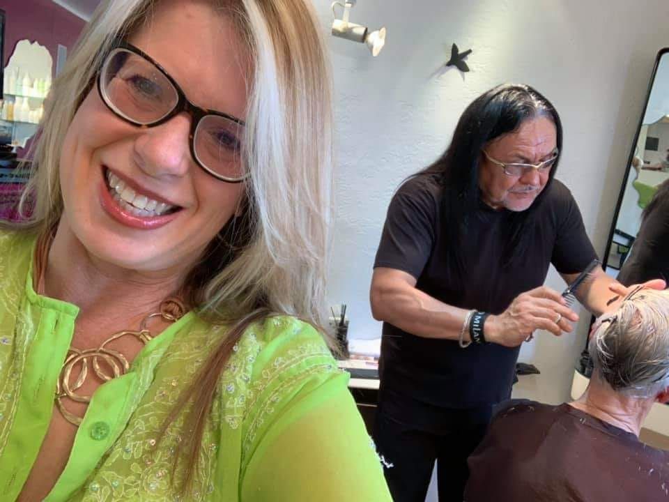 Selfie with Roberto — Albuquerque, NM — Roberto's Le Salon
