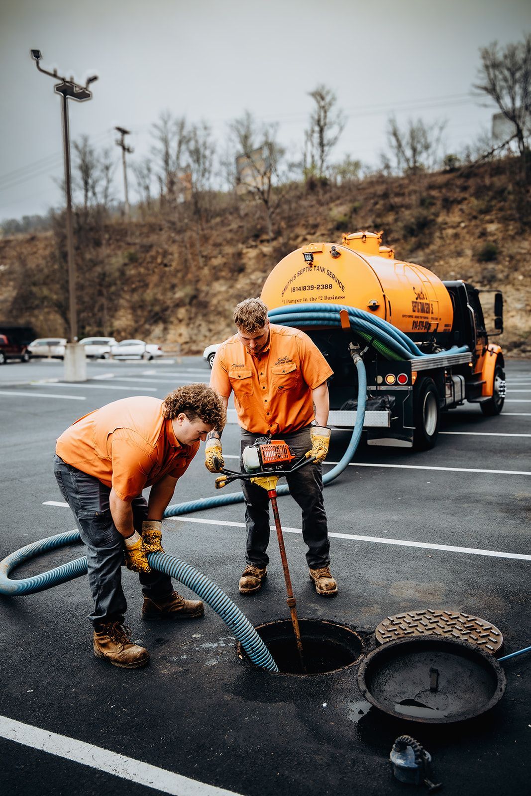 Septic tank pumping service in Bedford County PA