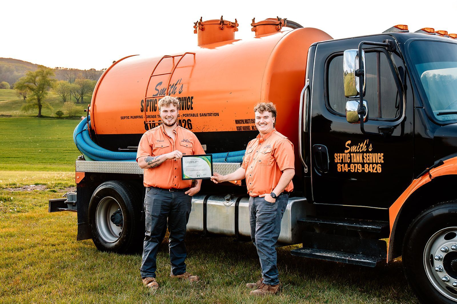 Smith's Septic equipment