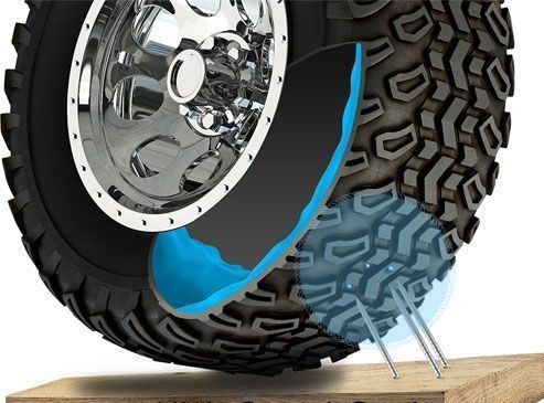 Pneugel has developed a preventive anti-puncture and repair gel that protects tires of all types of vehicles.