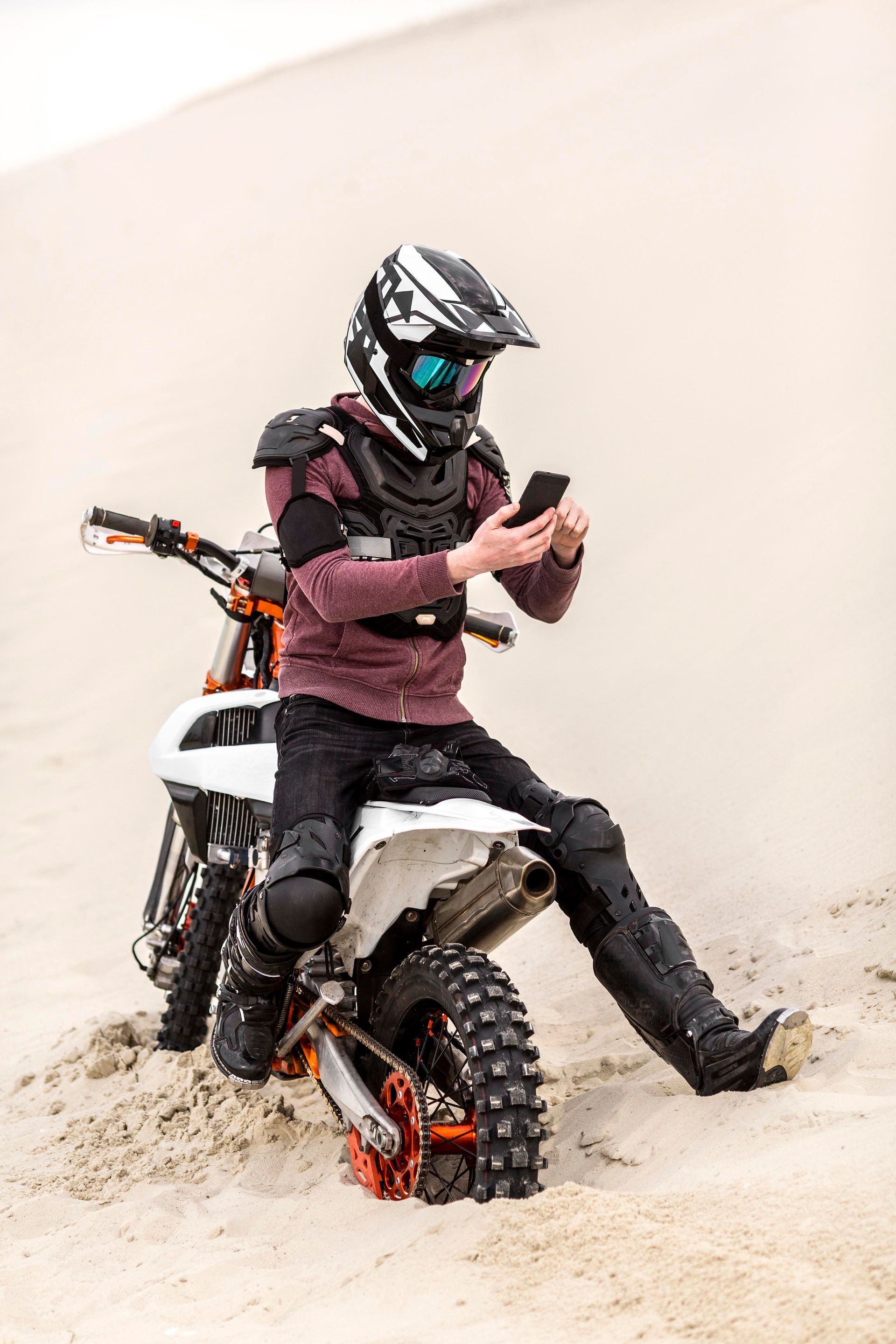 Use Pneugel to avoid flat tires on your motorbike