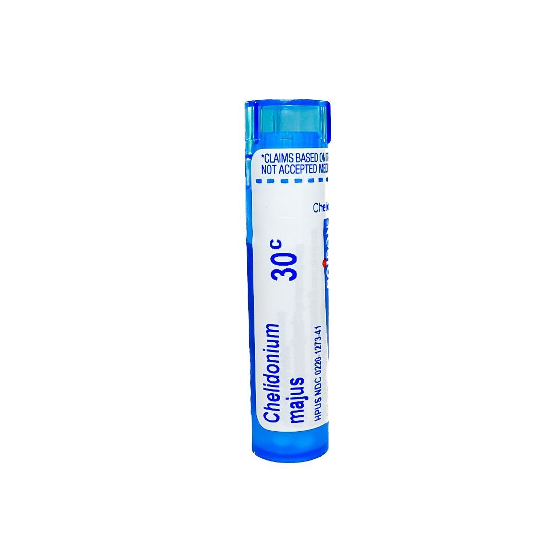 Blue plastic tube labeled