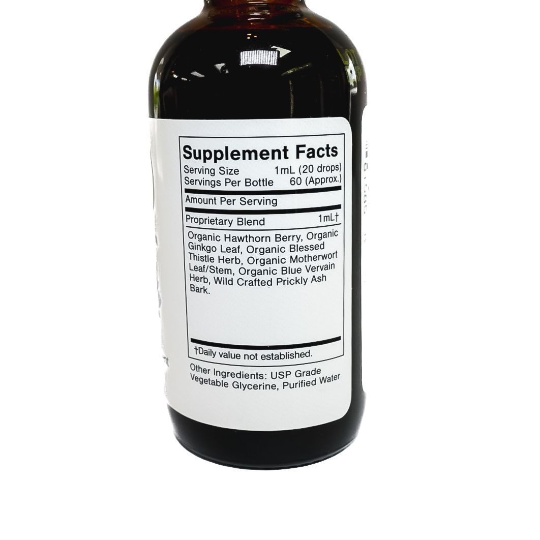 Amber dropper bottle labeled “Lung Tonic” on a white background