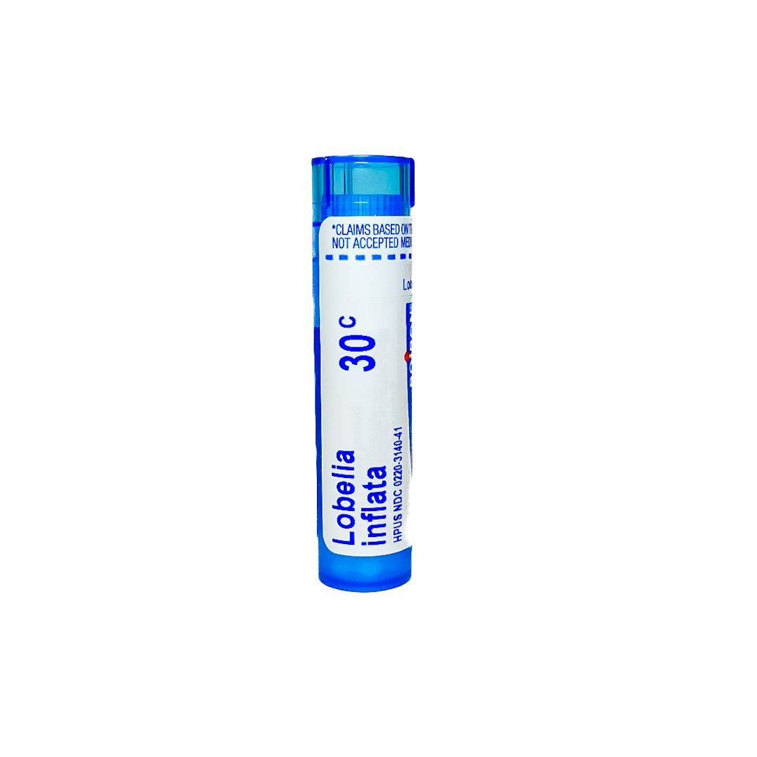 White and blue lip balm stick with blue cap, labeled 30° and “LooLia” on a plain background