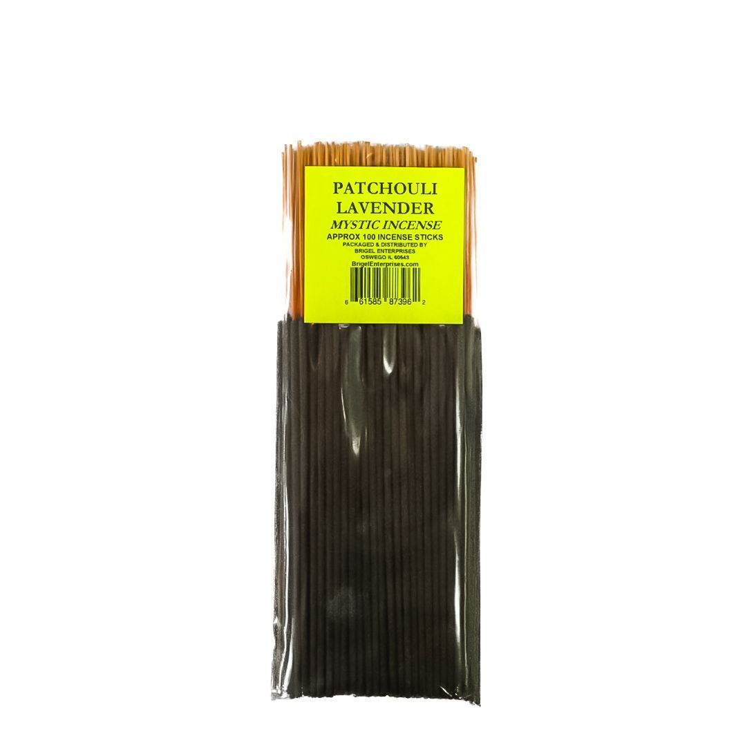 Black louvered plastic plant labels in a yellow-labeled package with wooden stakes on top