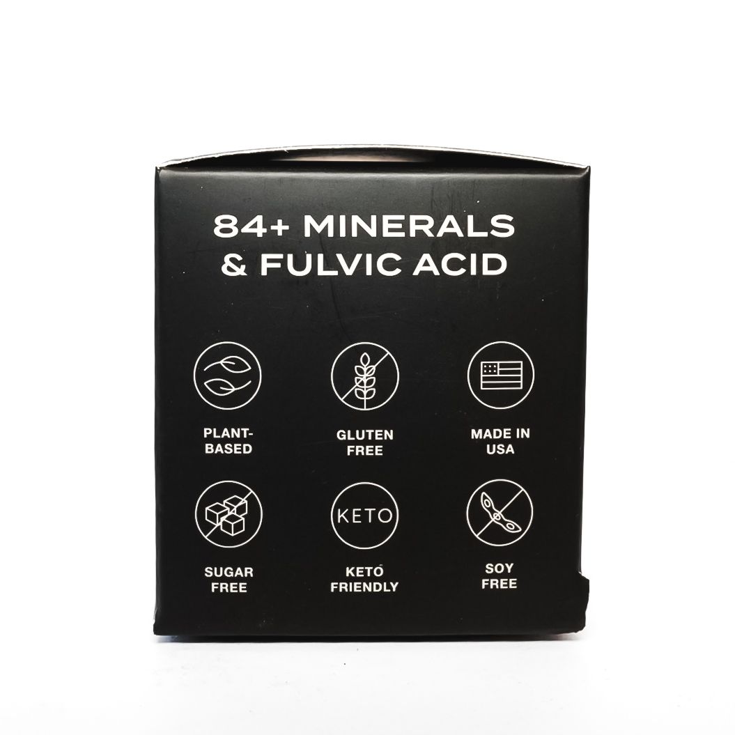 Black product box labeled “Shilajit Live Resin” by Cymbiotika, dietary supplement