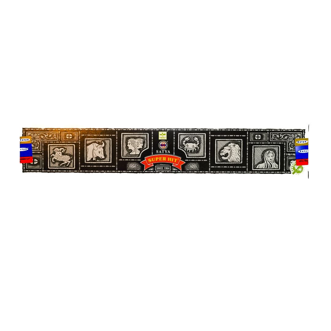 Narrow gold and black decorative banner with small framed grayscale portraits and a red center emblem on white background