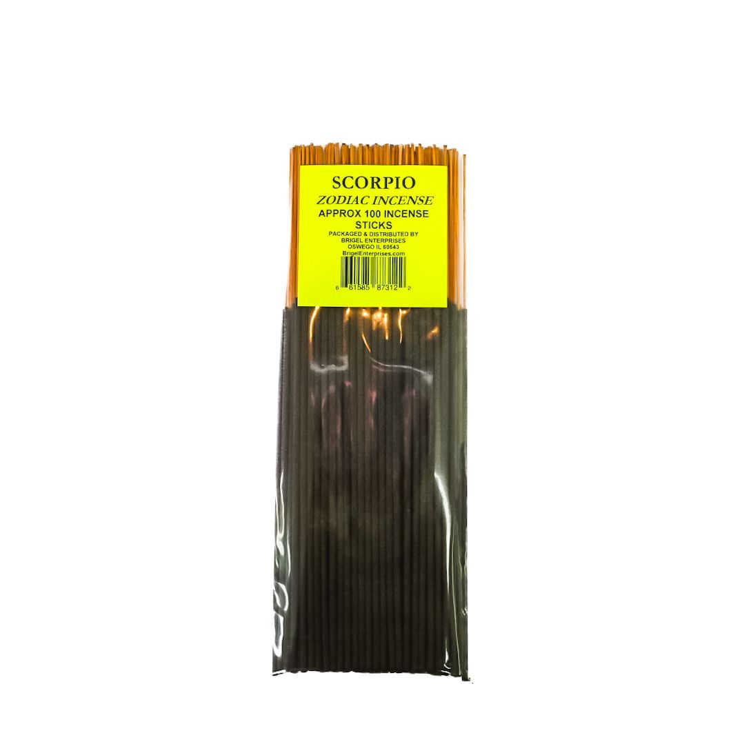 Plastic bag of black zip ties with a yellow label on top