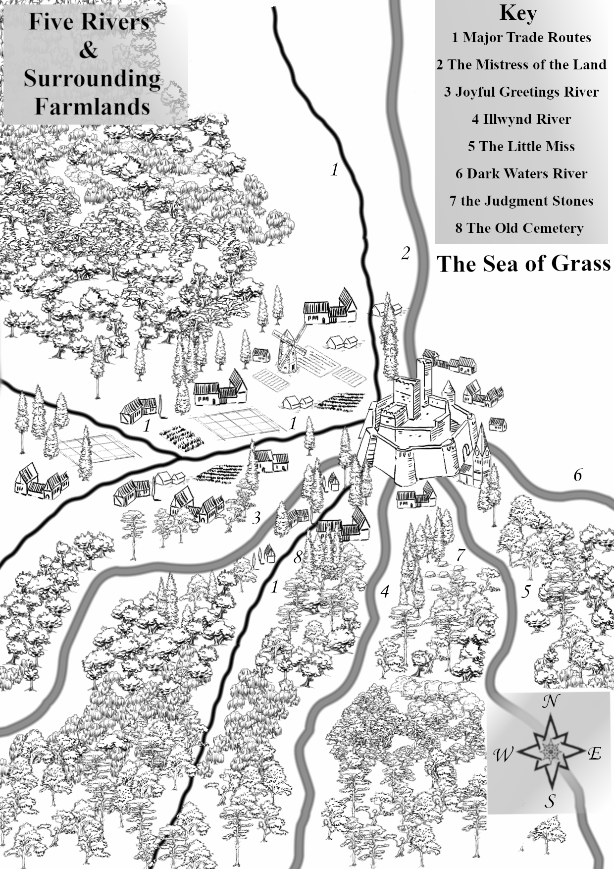 Five River and Surrounding Farmlands