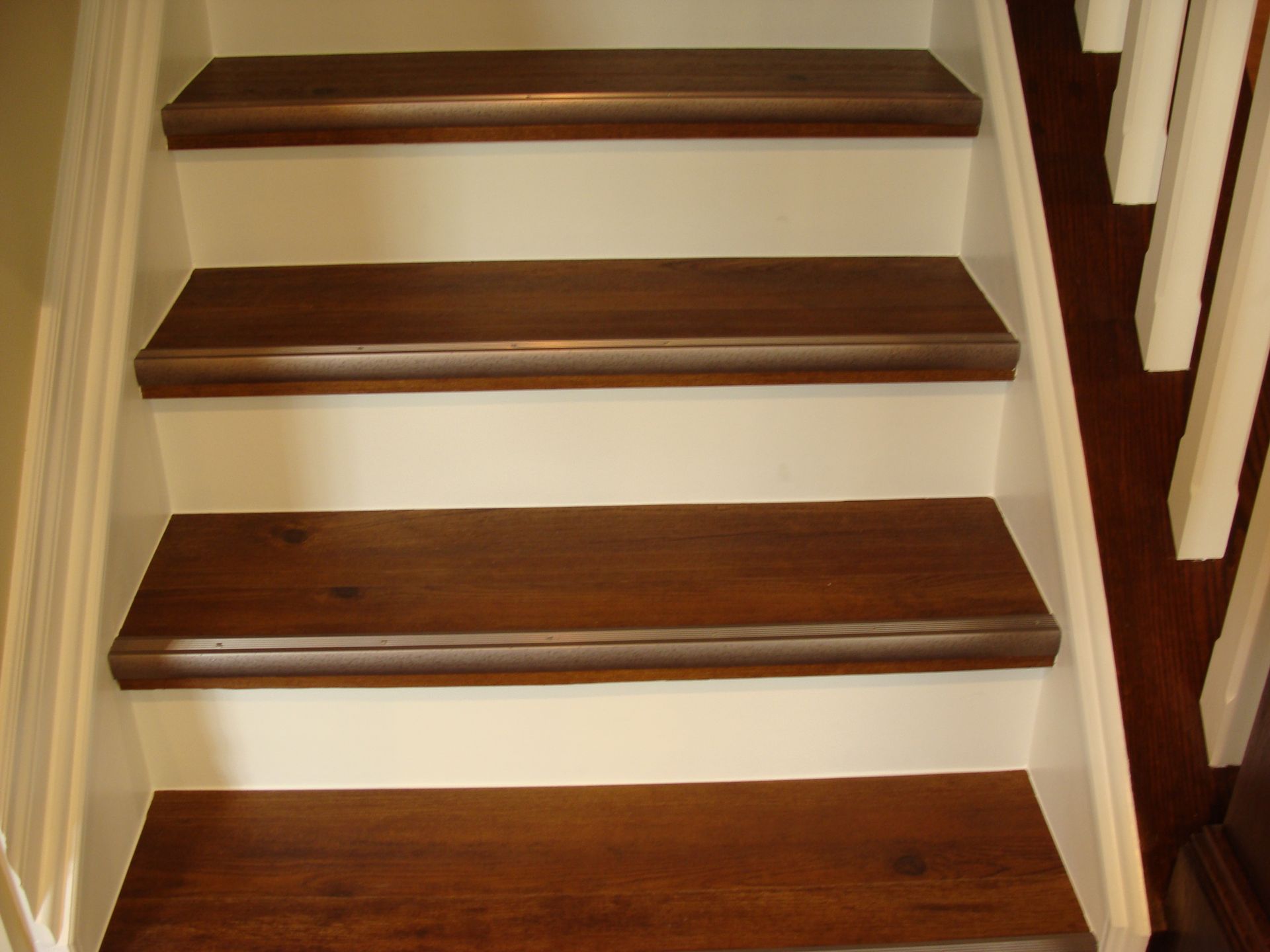 Interior construction finishing of walls and stairway - Build Your Own Home Services, LLC. 