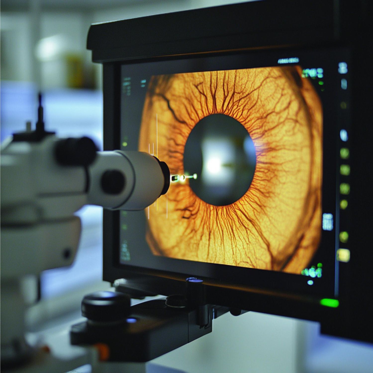 laser des yeux