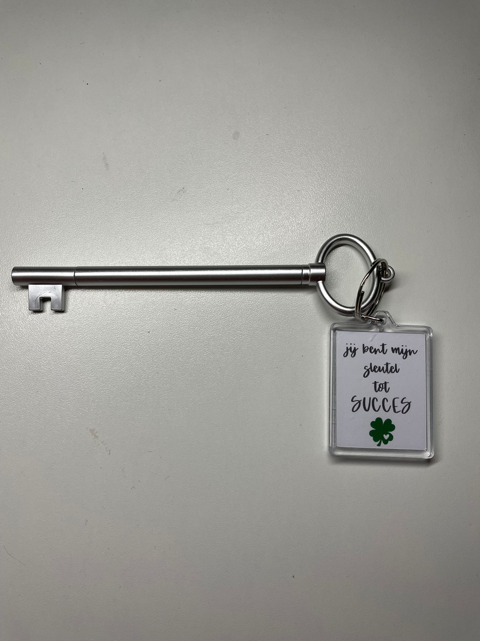 Sleutelhanger met pen