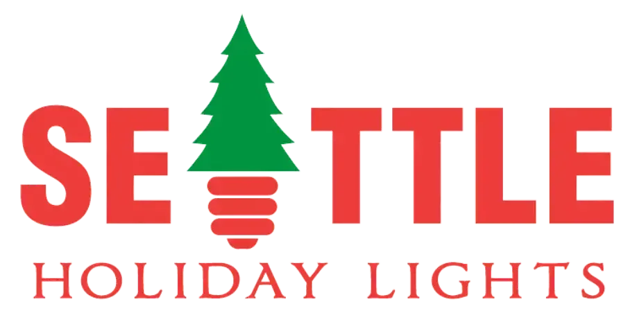 Seattle holiday lights logo
