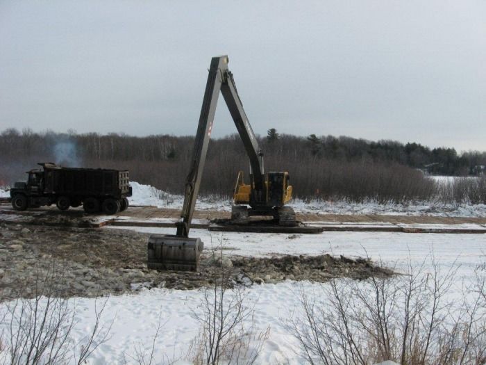 2-8-2010 Dredging progresses.