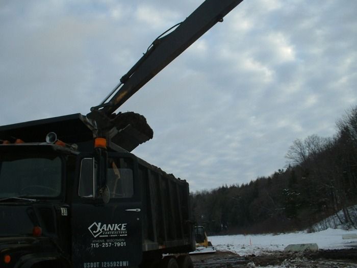 2-5-2010 Loading sediment.