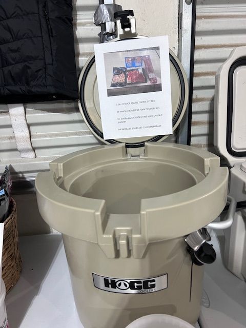 Ice Fishing Contest Raffle Items