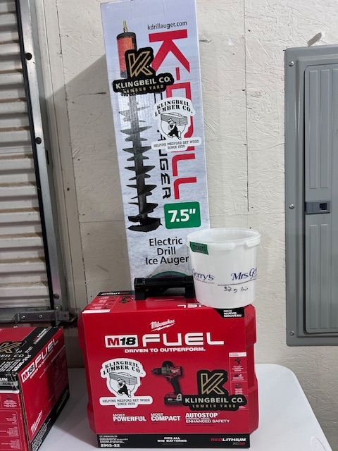 Ice Fishing Contest Raffle Items