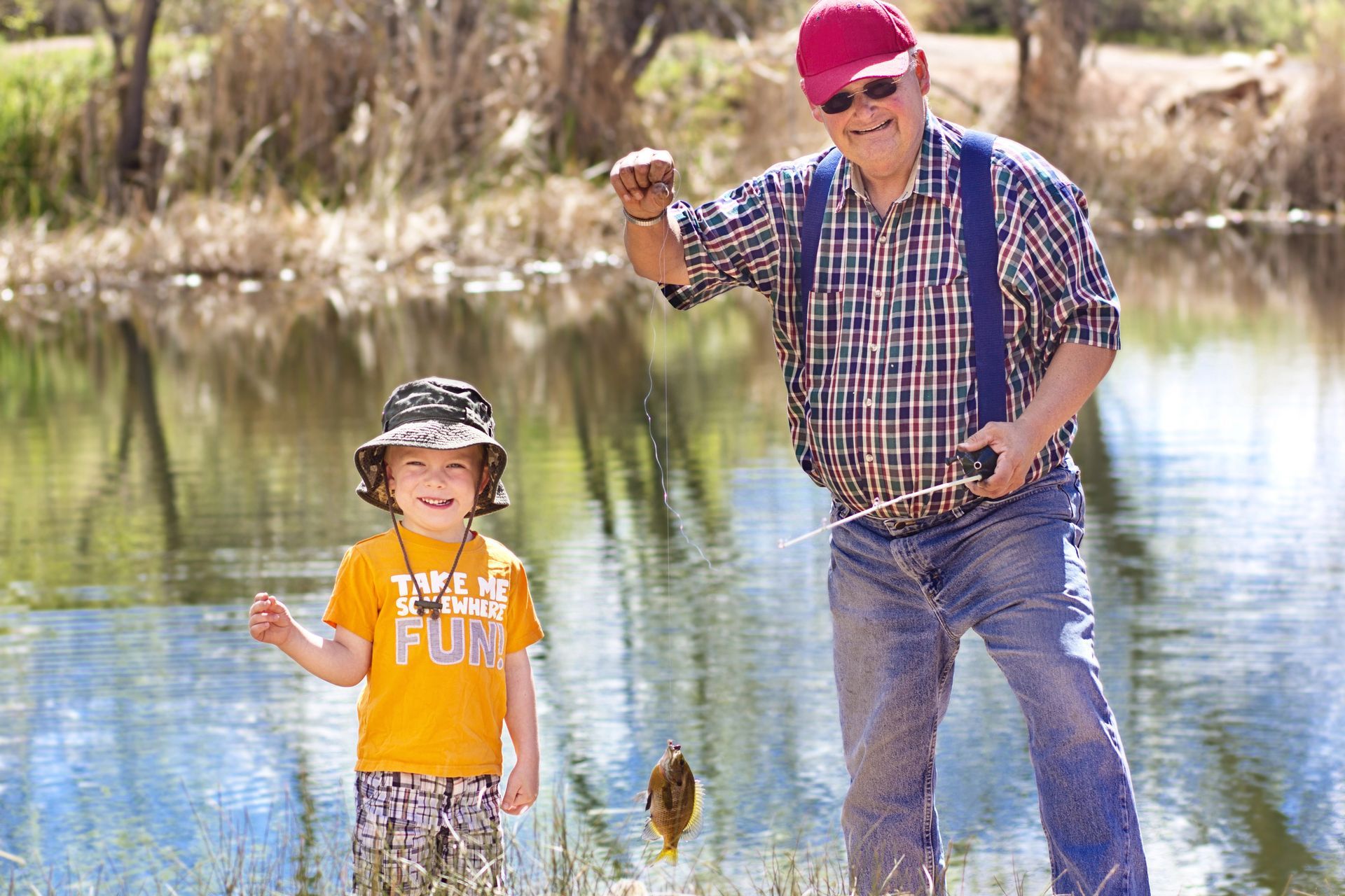 Fishing on Spirit Lakes