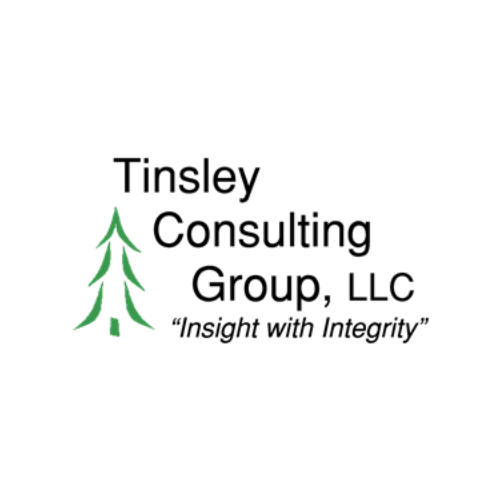 a logo for tinsley consulting group , llc