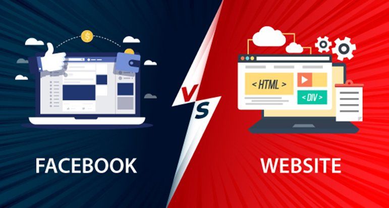 Créer un site internet ou une page Facebook ?