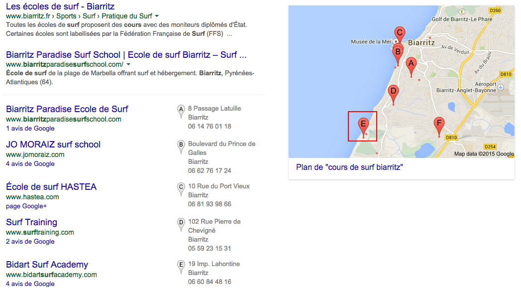 seo référencement local