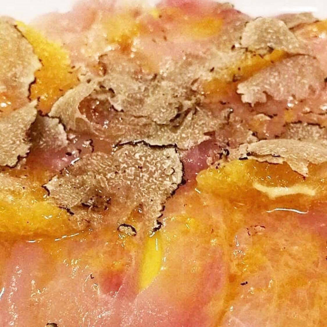 ricciola con tartufo