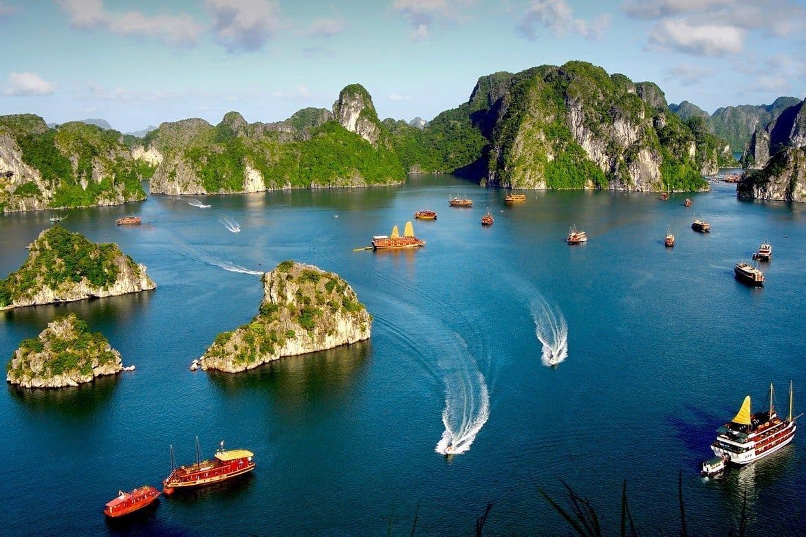 ha long bay in summer